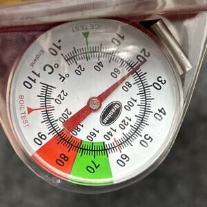 NOS Brannan Milk Coffee Thermometer Stainless Steel Probe 125mm Barista Clip